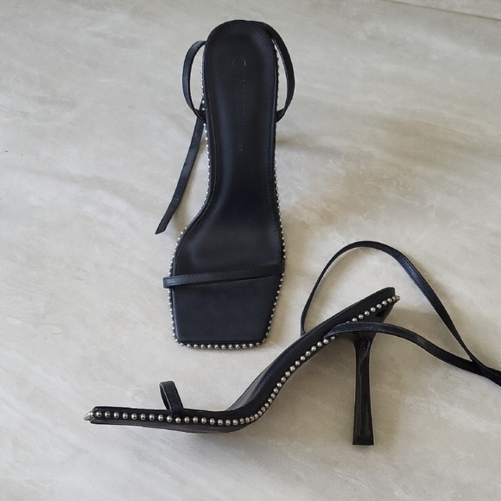 Wild Diva Black Minimalist Heels